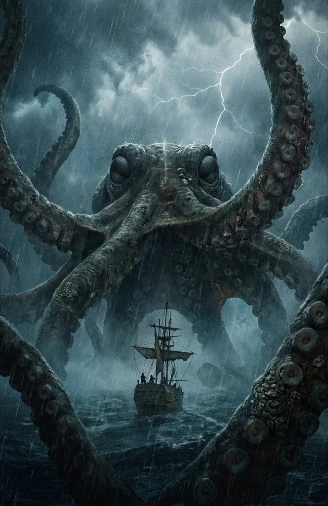 Kraken Giant Sea Monster